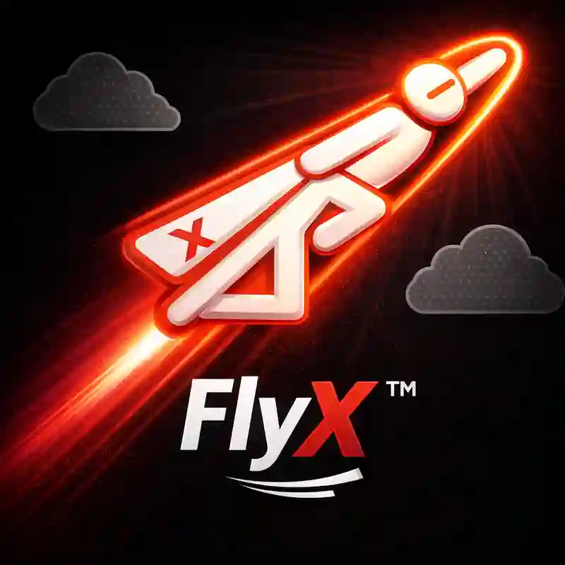 FlyX Casino Game Banner - High Stakes Crash Gaming