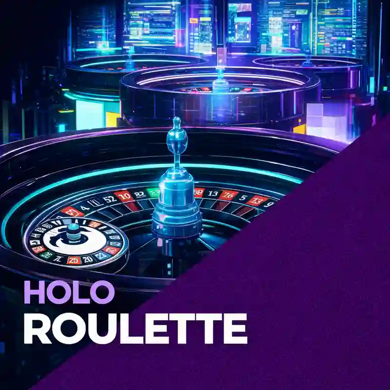 Holo Roulette futuristic casino game